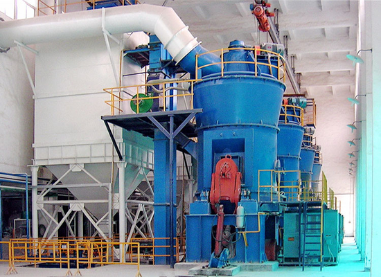 6t/H-80t/H 325 메쉬를 부수는 탈황 석회암 수직식 연마반