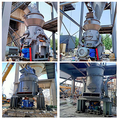 분쇄 수직 석탄 가는 선반 10 - 90 T/H