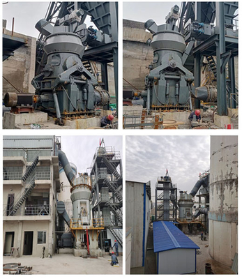 325 메쉬 6-80 T/H 석회석 수직 밀 탈황