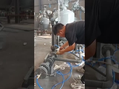 대용량 공기 운반 펌프 장비 밀도 단계 전송 탱크