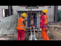 수직 밀의 주 실린더 설치 단계 - 단계